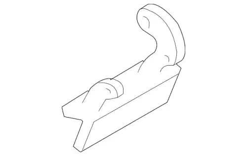 HANDLE OUT LIFTGATE C235-62-412A MAZDA