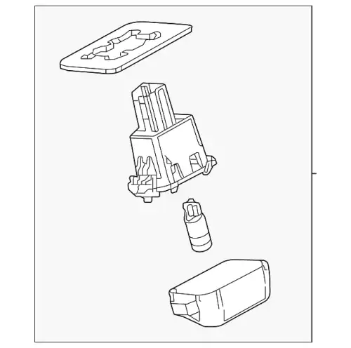Фонарь габаритный MAZDA GHK1-51-270B
