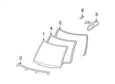  УПЛОТНИТЕЛЬ СТЕКЛА БОКОВОГО (GA7B-50-895) MAZDA