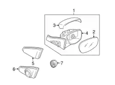 GARNISH (R) SAIL C235-69-111A MAZDA