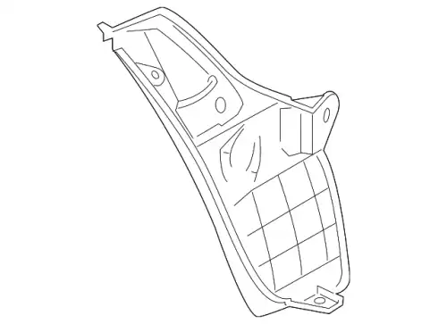 Подкрылок MAZDA BBN9-50-351A