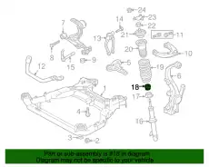 BUMPER BOUND GS3L-34-111 MAZDA