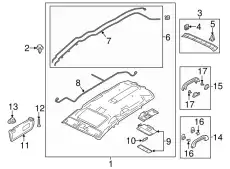Ручка двери MAZDA D350-69-470A-75