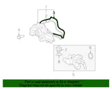 GASKET WATER PUMP CY02-15-116 MAZDA