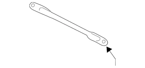 Рычаг стеклоочистителя GP9A-67-361 MAZDA