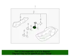 Фара MAZDA GG2M-51-3F7