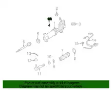 RUBBER.MOUNTING F153-32-123 MAZDA