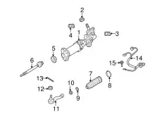 RUBBER.MOUNTING F153-32-123 MAZDA