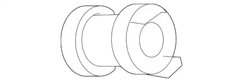 RUBBER.MOUNTING F153-32-123 MAZDA