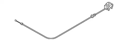  K07056720B MAZDA ТРОС КАПОТА