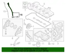 PIPE,OIL LEVEL GAUGE ZJ01-10-440F MAZDA