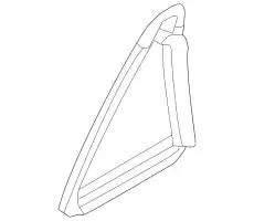 WEATHERSTRIP(L),QTR. KA0G-73-651 MAZDA