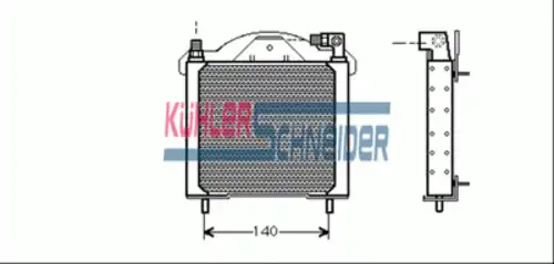 Масляный радиатор KUHLER SCHNEIDER 0961201