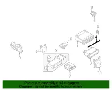 Кронштейн TA06-66-9B1 MAZDA