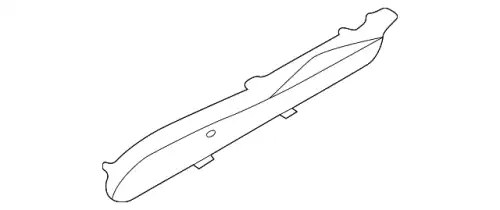 Накладка панели приборов B25F-55-447 MAZDA