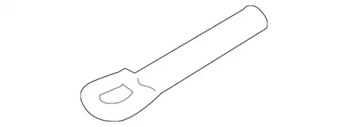 HOOK,TOWING F189-50-EJ0A MAZDA