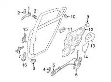 Ручка двери MAZDA C235-59-330A-02