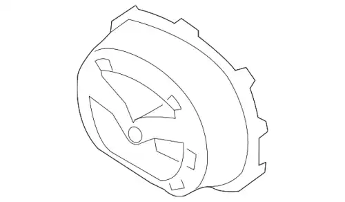 BRACKET.RAD.GRILLE D10J-50-716B MAZDA
