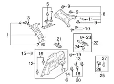 Ручка двери MAZDA TD11-68-8K0B-02