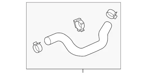 PY07-15-18XA HOSE,WATER MAZDA