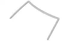 MOULD.WINDOW-FRONT BJS7-50-601B MAZDA