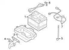 CLAMP.BATTERY EC01-56-031C MAZDA