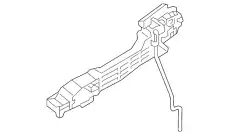 Ручка двери MAZDA BHN9-59-42XC
