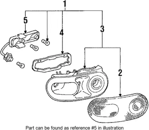 Фонарь N001-51-165A MAZDA