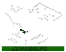 MOTOR&FRAME&LINK.F.W EC01-67-459F MAZDA
