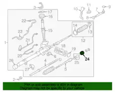 HOLDER,STEERING GEAR NE51-32-154 MAZDA