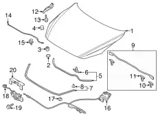 WTHSTP..PARTING SEAL BJS7-56-770 MAZDA