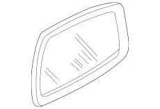 СТЕКЛО ЗЕРКАЛА ЛЕВ B21M-69-1G7A MAZDA