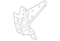 Кронштейн BJ0J-54-1F0 MAZDA