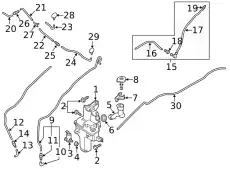 TANK,WASHER D11B-67-481 MAZDA
