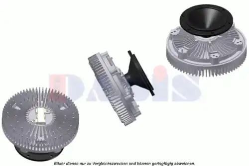 Сцепление, вентилятор радиатора 128077N AKS DASIS