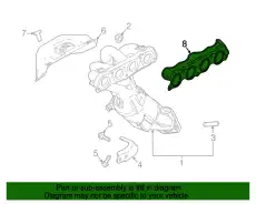 GASKET.EXHAUST MANIF PEJ5-13-460 MAZDA
