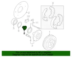 ROTOR SENSOR RR ABS EC04-26-47XB MAZDA