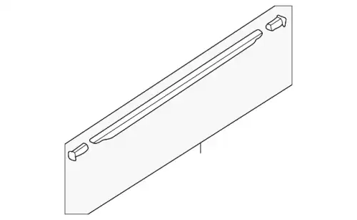 Уплотнитель двери MAZDA B25D-50-670D