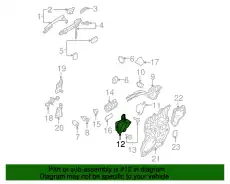 PAD (L) BBM4-73-960A MAZDA