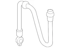 HOSE(L).FLEXIBLE-FRT BJS7-43-990A MAZDA