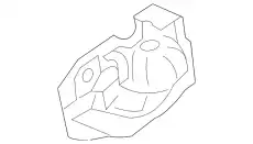 Ручка двери MAZDA BHN9-58-330B