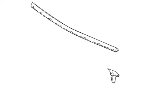 Уплотнитель капота GK2A-56-760C MAZDA