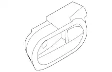 HANDLE(R).INNER DL40-58-330C-02 MAZDA