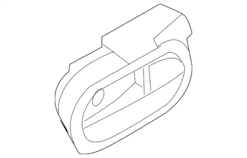 HANDLE(R).INNER DL40-58-330C-02 MAZDA