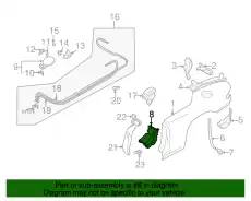 Крыло MAZDA NC10-70-460B