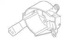Облицовка фары противотум лев пластм TK22-50-C22 MAZDA
