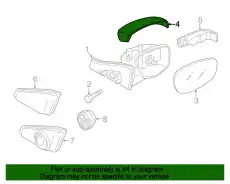 Ручка двери MAZDA L208-69-1A7B-13