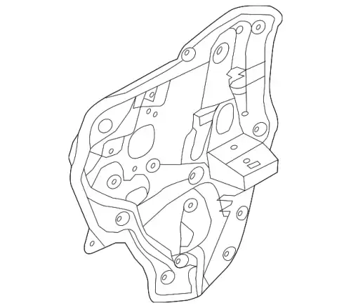 CARRIER(RR.L).DOOR M GHP9-73-97XB MAZDA