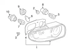SOCKET(L),TRUNK LID NF79-51-3G7 MAZDA