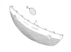 Решетка бампера MAZDA FF14-50-1T1B